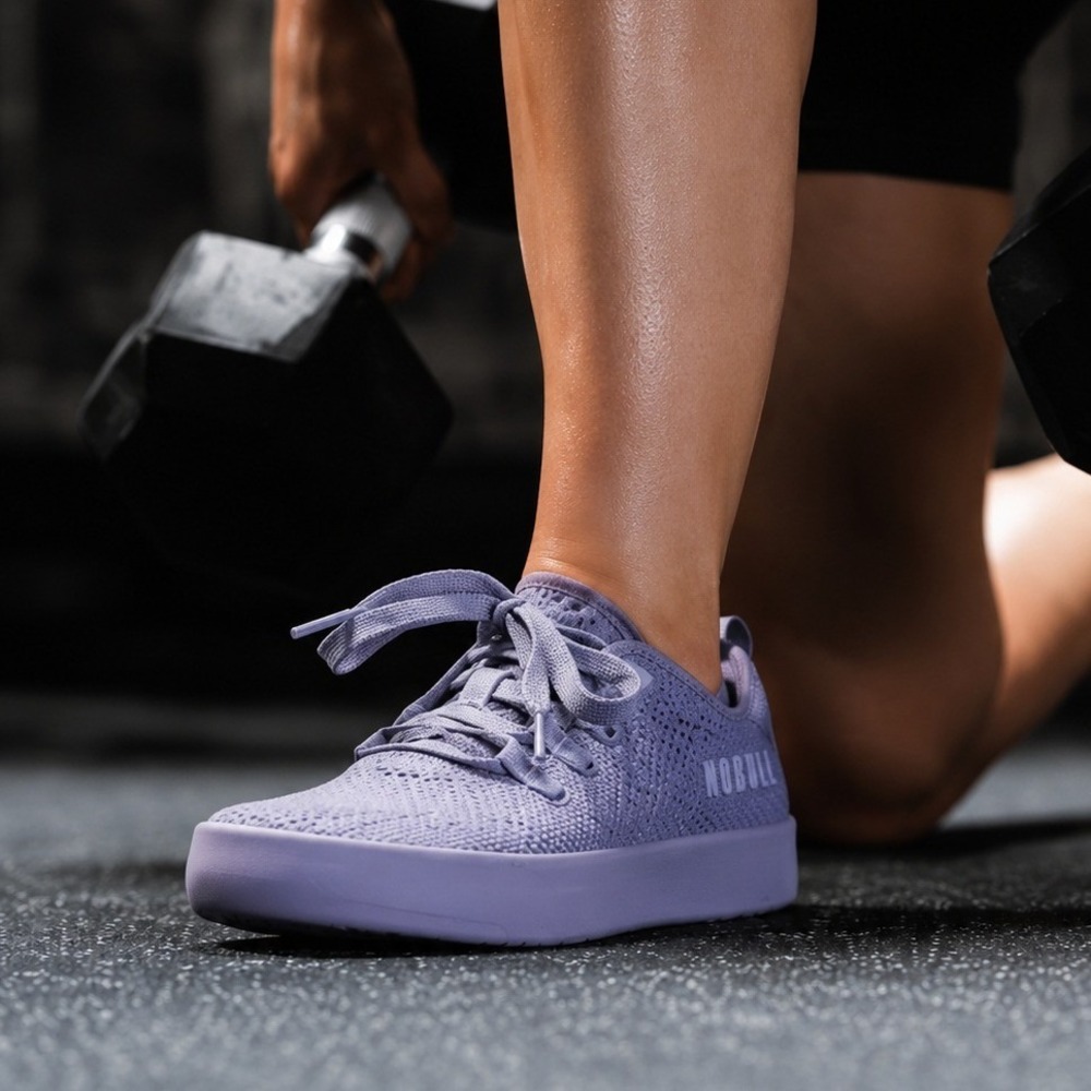 NEW NOBULL Dusty Purple Rec Trainer Sneaker Knit Lightweight Size 9.5